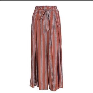 Striped Wide-Leg Pants - worn once!